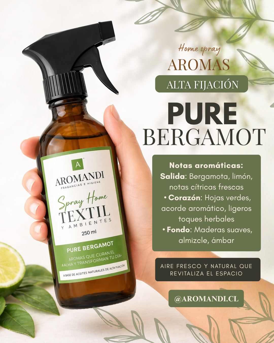 Escoge 6 aromas para muestra olfativa GRATIS