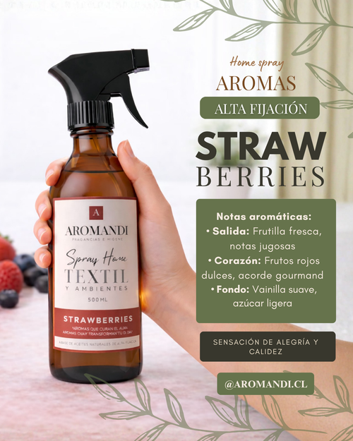 Berries - Home Spray Textil y Ambientes –500 ml