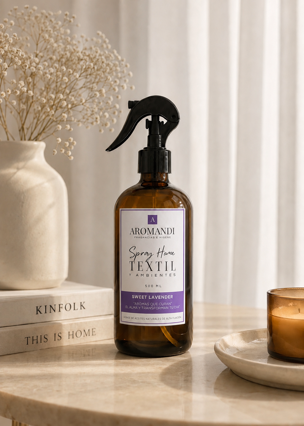 Sweet Lavander -Home Spray Textil y Ambientes- 500 ml