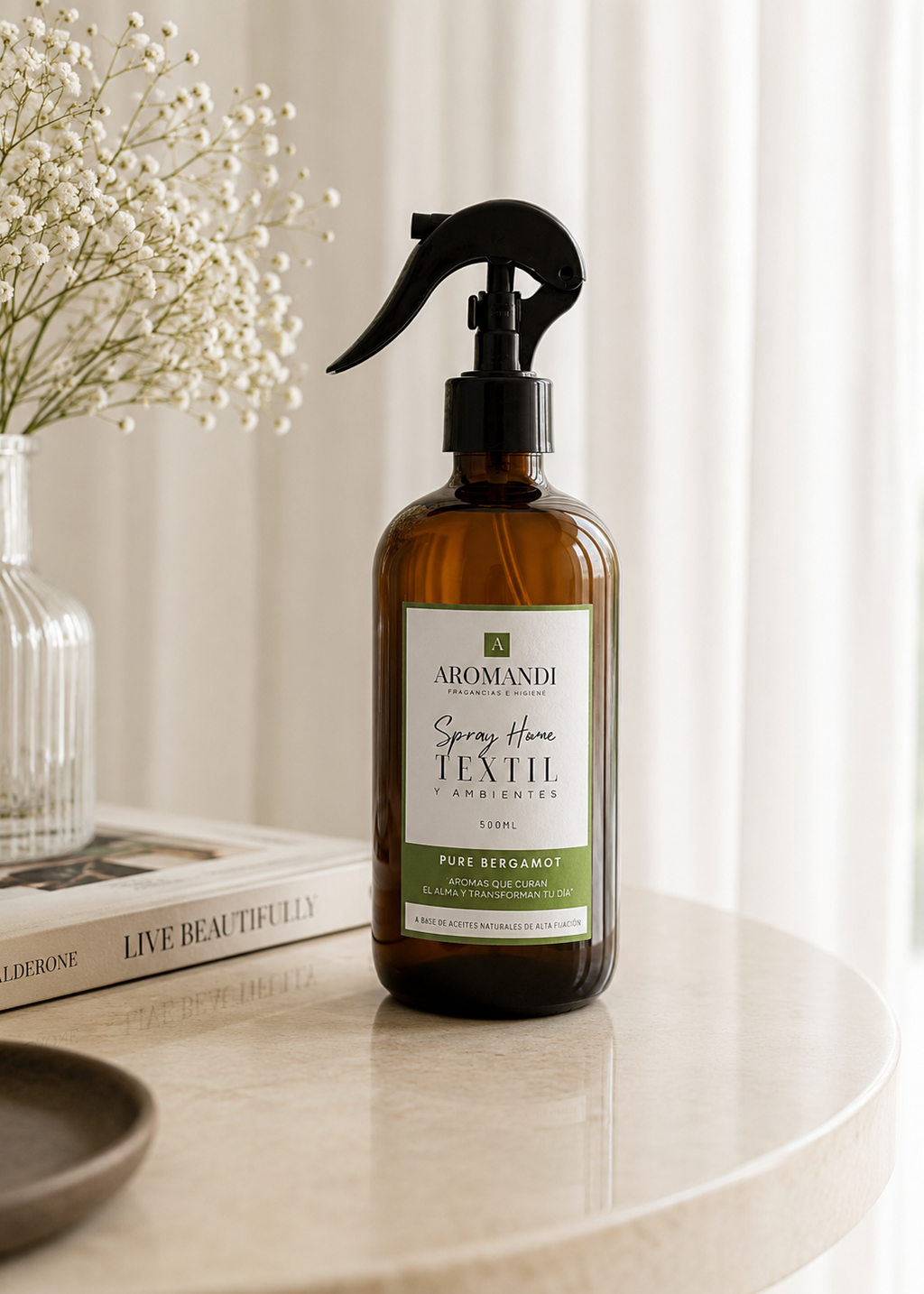 Home Spray 500 ml -Pure Bergamot
